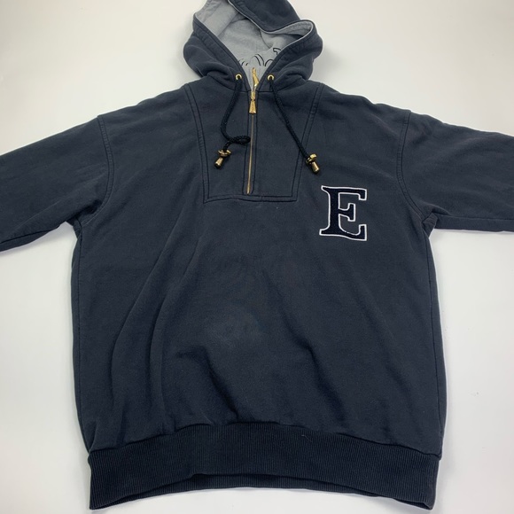 Escada Sport Vintage Letter Hoodie Dual Zip Large - Picture 2 of 13